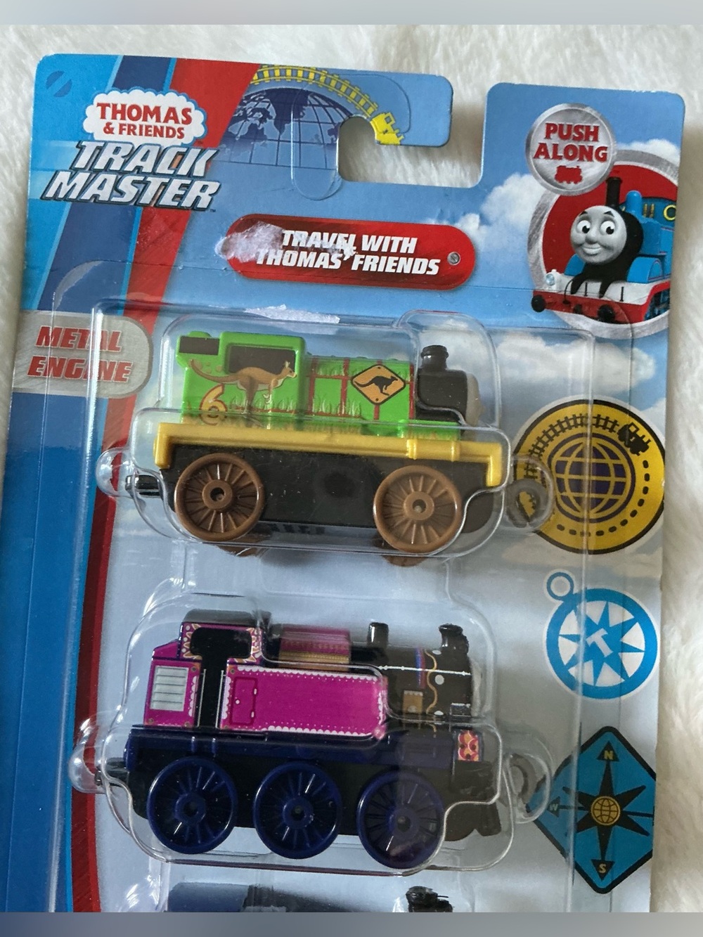 NWT 2018 Thomas Friends TrackMaster Push Along Travel With Thomas Friends 4 Pack - Picture 2 of 8